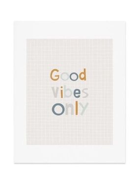 🌸3 for 2🌸 NEW! Good Vibes Only Art Print | 8 X 10”